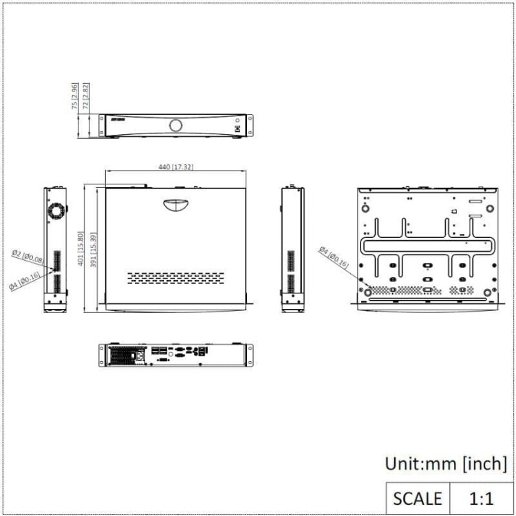Rejestrator IP Hikvision DS-7732NXI-I4/VPro