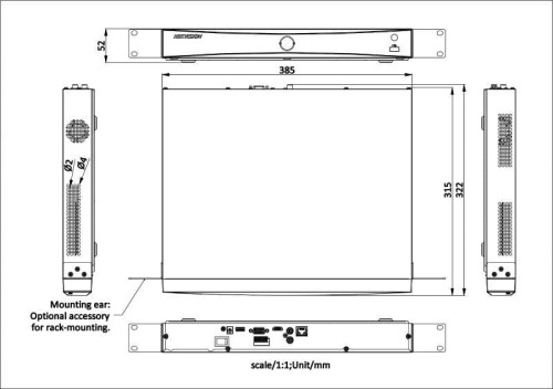 Rejestrator IP Hikvision DS-7632NXI-K2 D PL